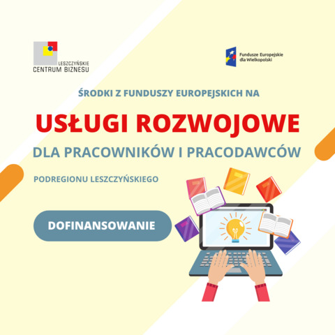 Zdobądź do 70% dofinansowania na usługi rozwojowe! 